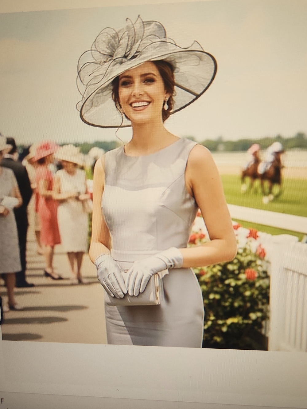 Wedding winner sparkly sequined hat